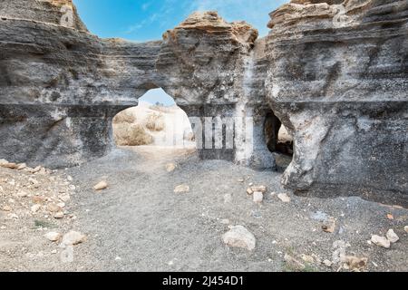 Refera de Teseguite, Rofera Antigua, Città stratificata, Lanzarote, kanarische Inseln, Kanaren, Spanien Foto Stock