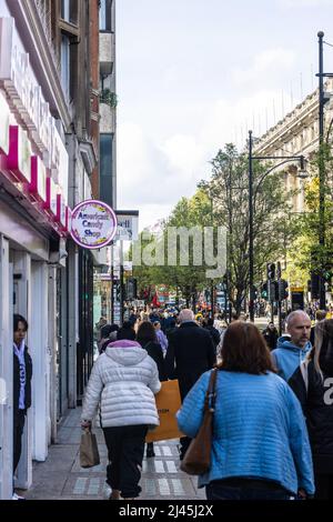 Intorno al West End di Londra, incluso Bond Street Foto Stock