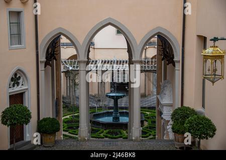 Coblenza, Germania 20 marzo 2022, per il Castello di Stolzenfels a Coblenza Foto Stock