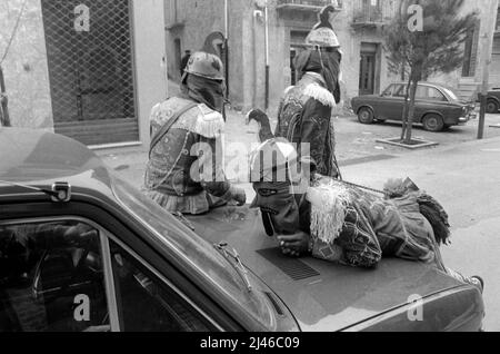 Sicilia, Italia, feste tradizionali della Pasqua, festa degli ebrei a S.Fratello (Messina) Foto Stock