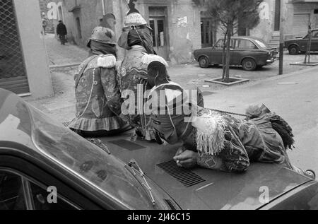 Sicilia, Italia, feste tradizionali della Pasqua, festa degli ebrei a S.Fratello (Messina) Foto Stock