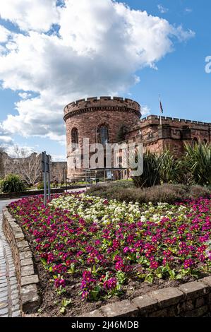 Cittadella di Carlisle Foto Stock