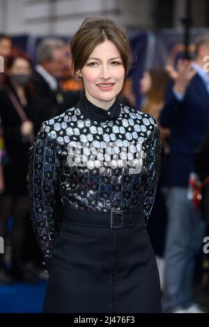 Londra, Regno Unito. 12 aprile 2022. Kelly Macdonald partecipa alla premiere britannica di operazione mincemeat, al cinema Curzon Mayfair di Londra. Data foto: Martedì 12 aprile 2022. Il credito fotografico dovrebbe essere: Matt Crossick/Empics/Alamy Live News Foto Stock