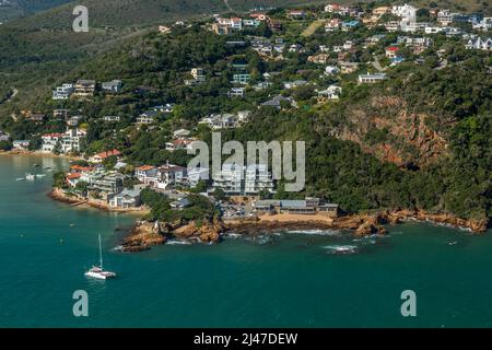 Plettenberg Bay in Sud Africa. Foto Stock