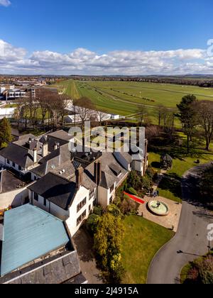 Western House Hotel, Ayr Racecourse, Ayr, Scozia, Regno Unito Foto Stock