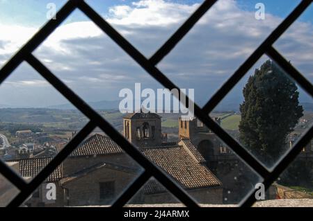 Gradara, Pesaro, Italia 05/02/2006: Fortezza statale di Gradara. ©Andrea Sabbadini Foto Stock