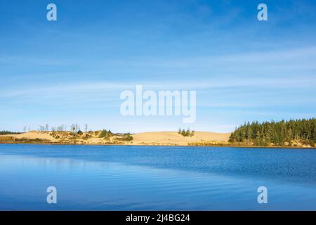 Oregon Coast, Coos Bay e aree ricreative di North Bend Foto Stock