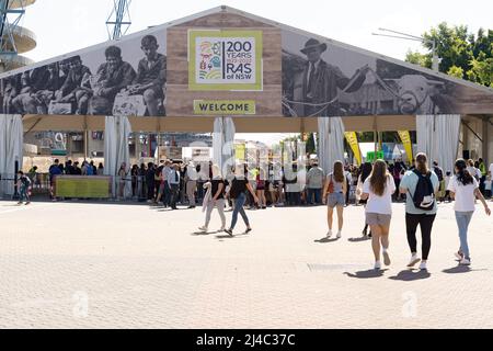 Ingresso al Sydney Royal Easter Show 2022 Foto Stock