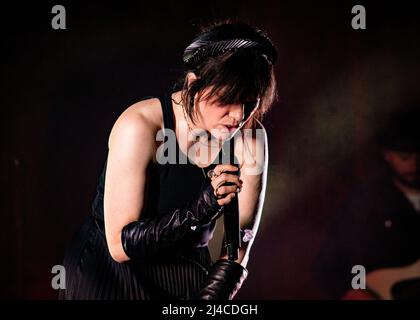 Imelda Maggio, Tour Made to Love, Padiglione delle scogliere, Southend-on-Sea, Essex © Clarissa Debenham / Alamy Foto Stock