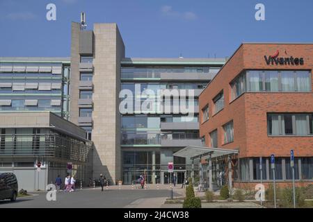 Vivantes Hospital, Neue Bergstrasse, Spandau, Berlino, Germania Foto Stock