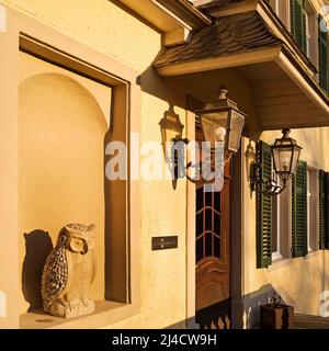 Eulenbroich Castle Manor House, Roesrath, Renania settentrionale-Vestfalia, Germania Foto Stock