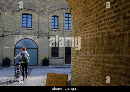 Fort des Dunes - Fort Dunes, Leffrinckoucke, Nord, Hauts-de-France, Francia Foto Stock