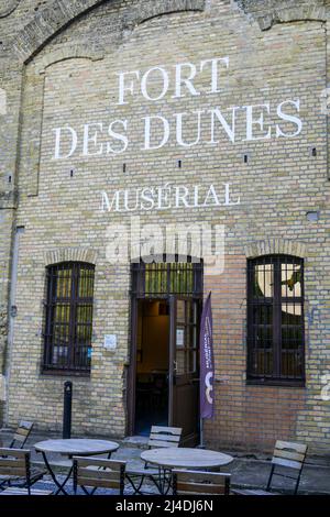 Fort des Dunes - Fort Dunes, Leffrinckoucke, Nord, Hauts-de-France, Francia Foto Stock