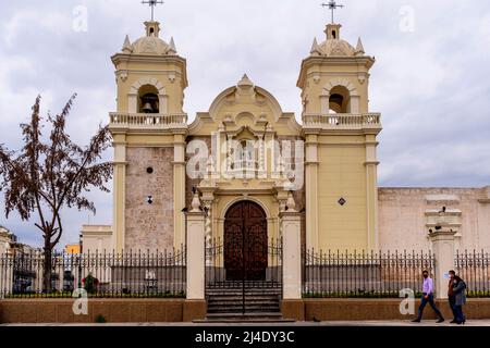 Iglesia Santa Marta (Chiesa di Santa Marta), Arequipa, Regione di Arequipa, Perù. Foto Stock