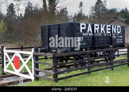 Dean Forest Railway, Parkend, Forest of Dean, Gloucestershire. Foto Stock