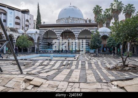 Complesso di Suleymaniye a Damasco, Siria Foto Stock