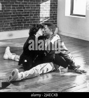 Annabella Sciorra, Wesley Snipes, on-set of the Film, 'Jungle Fever', Universal Pictures, 1991 Foto Stock