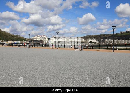 Il nuovo molo del porto turistico nel progetto dover Western Docks Revival, a se Kent, Regno Unito Foto Stock