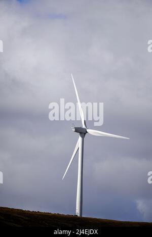 Green Knowes Windfarm Wind Power Foto Stock