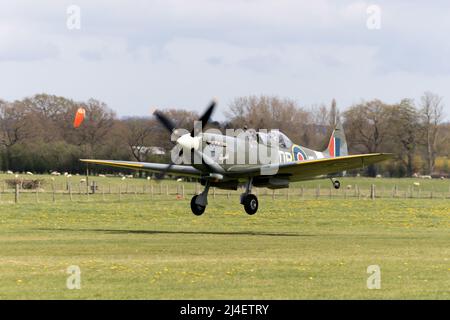 Velivoli compresi i modelli vintage che volano da Lashenden Headcorn. Kent Foto Stock