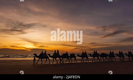 Cable Beach, Broome, Australia occidentale Foto Stock
