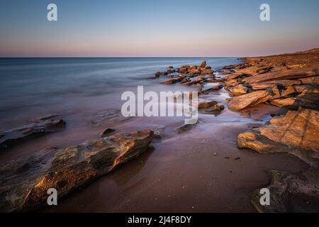 Coastline, Port Hedland, Australia Occidentale Foto Stock