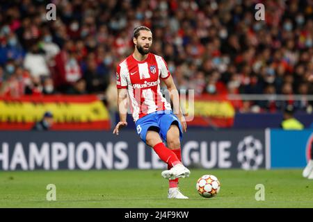 Madrid, Spagna. 13th Apr 2022. Filipe (Atletico) Calcio : quarti di finale della UEFA Champions League 2nd partite tra Culb Atletico de Madrid 0-0 Manchester City FC all'Estadio Metropolitano di Madrid, Spagna . Credit: Mutsu Kawamori/AFLO/Alamy Live News Foto Stock