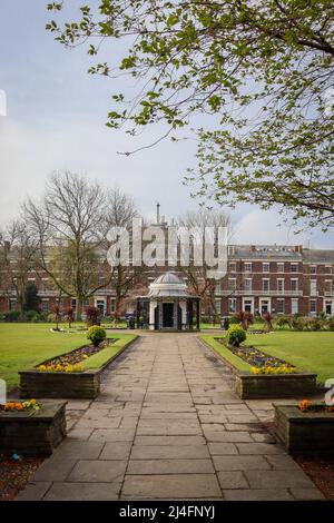 Abercromby Square Park, Oxford Street, Liverpool Foto Stock