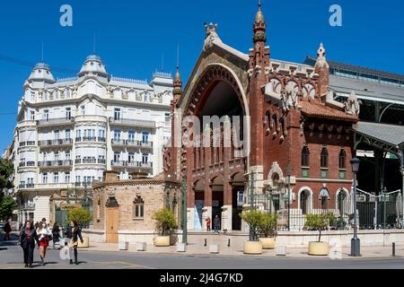 Spagnolo, Valencia, Mercado de Colón, Foto Stock