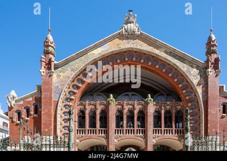 Spagnolo, Valencia, Mercado de Colón Foto Stock