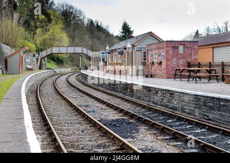 Dean Forest Railway, Parkend, Forest of Dean, Gloucestershire. Foto Stock