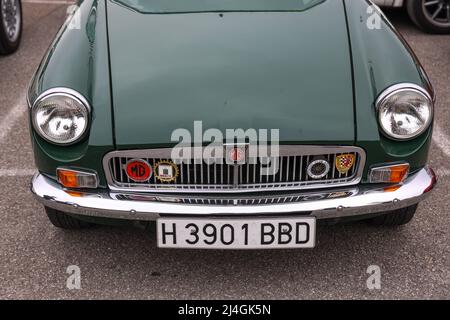 1972 MGB Roadster Foto Stock