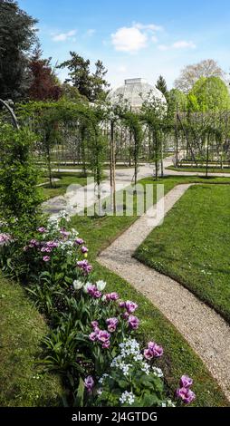 IL MUSEO E I GIARDINI ALBERT-KHAN RIAPRONO A BOULOGNE Foto Stock