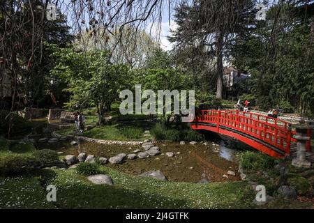 IL MUSEO E I GIARDINI ALBERT-KHAN RIAPRONO A BOULOGNE Foto Stock