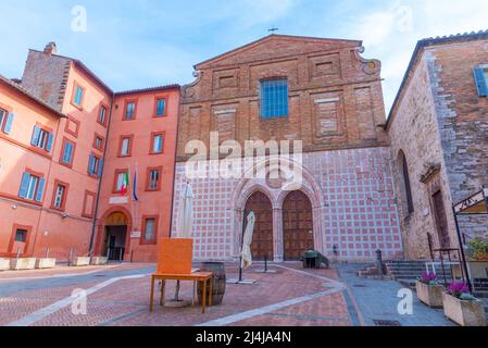 Chiesa di Sant'Agostino a Perugia. Foto Stock