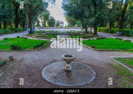 Giardini del Frontone a Perugia. Foto Stock