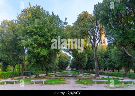 Giardini del Frontone a Perugia. Foto Stock