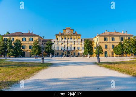Veduta di Palazzo Ducale a Parma. Foto Stock