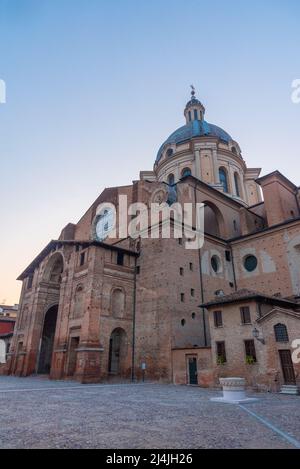 Basilica di Sant'Andrea a Mantova. Foto Stock