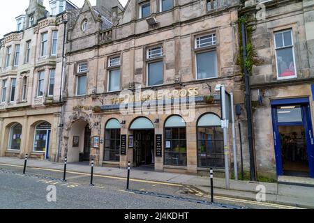 La Muckle Cross, Elgin Foto Stock