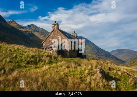 Glenlicht House nella foresta di Kintail Scozia Foto Stock