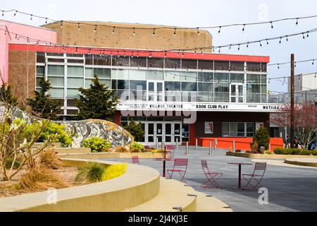 Everett, WA, USA - 12 aprile 2022; Village Theatre presso l'Everett Performing Arts Center nella città della contea di Snohomish Foto Stock