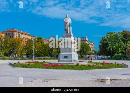 Ancona, Italia, 26 settembre 2021: Piazza Cavour ad Ancona, Italia. Foto Stock