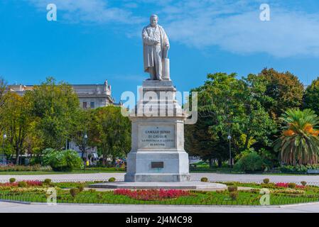 Ancona, Italia, 26 settembre 2021: Piazza Cavour ad Ancona, Italia. Foto Stock