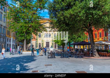 Modena, 22 settembre 2021: Sinagoga di Modena in Italia. Foto Stock