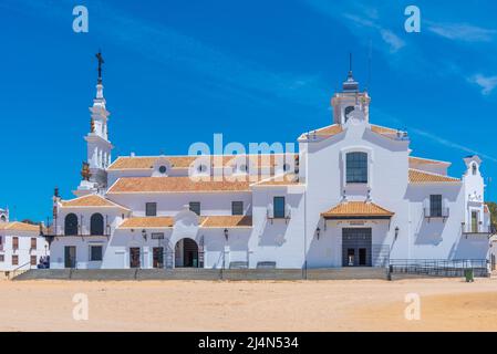 Santuario della nostra signora di Rocio in Spagna Foto Stock