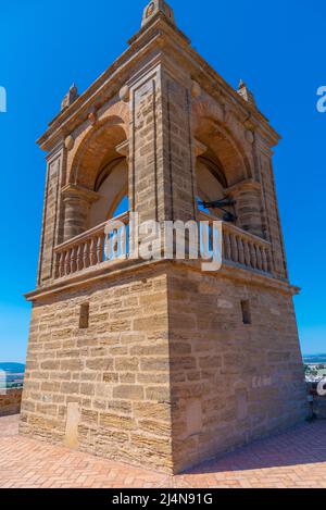 Fortezza di Alcazaba nella città spagnola Antequera Foto Stock