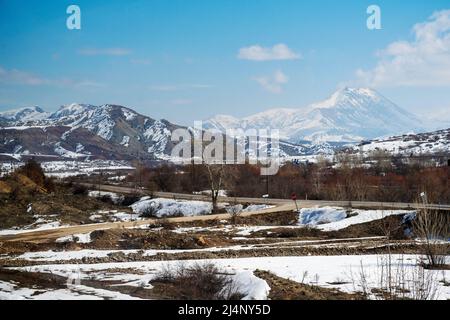 Türkei, Tal des Euphrat östlich von Erzincan Foto Stock