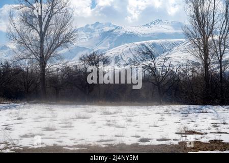 Türkei, Tal des Euphrat östlich von Erzincan Foto Stock