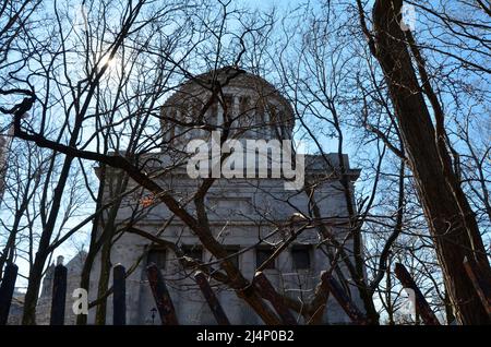 Tomba di Ulisse S. Grant e sua moglie, NYC Foto Stock